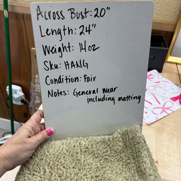 Patagonia Womens Los Gatos Fleece Quarter-Zip Pullover Jacket Tan Size Medium - Picture 10 of 12